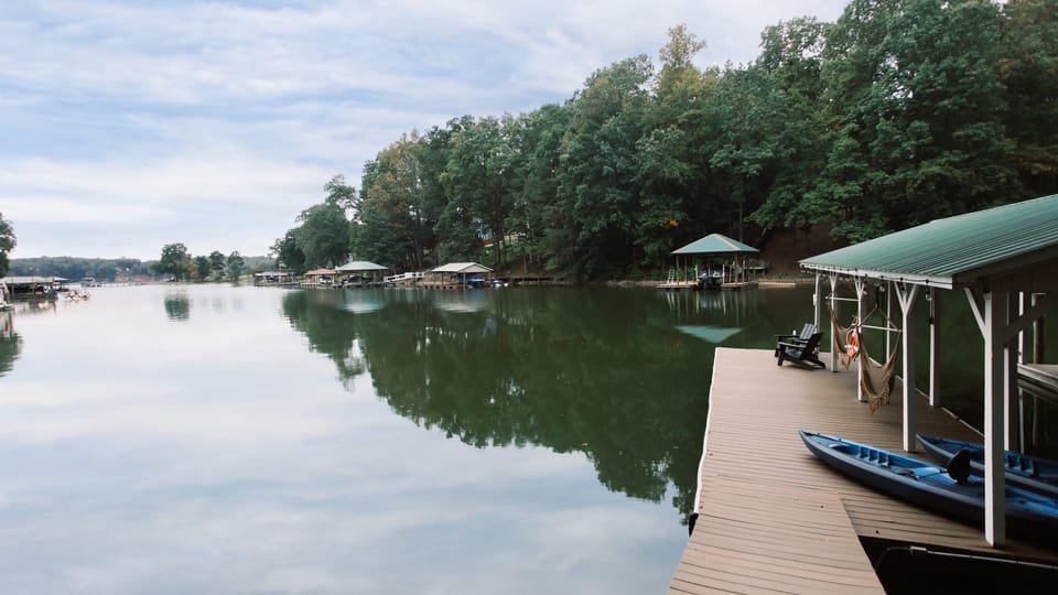 Discover tranquility by the lake.