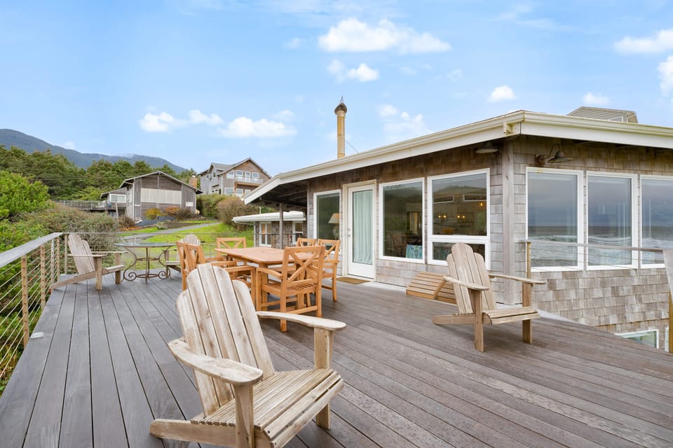 Plenty of space to enjoy the ocean air.