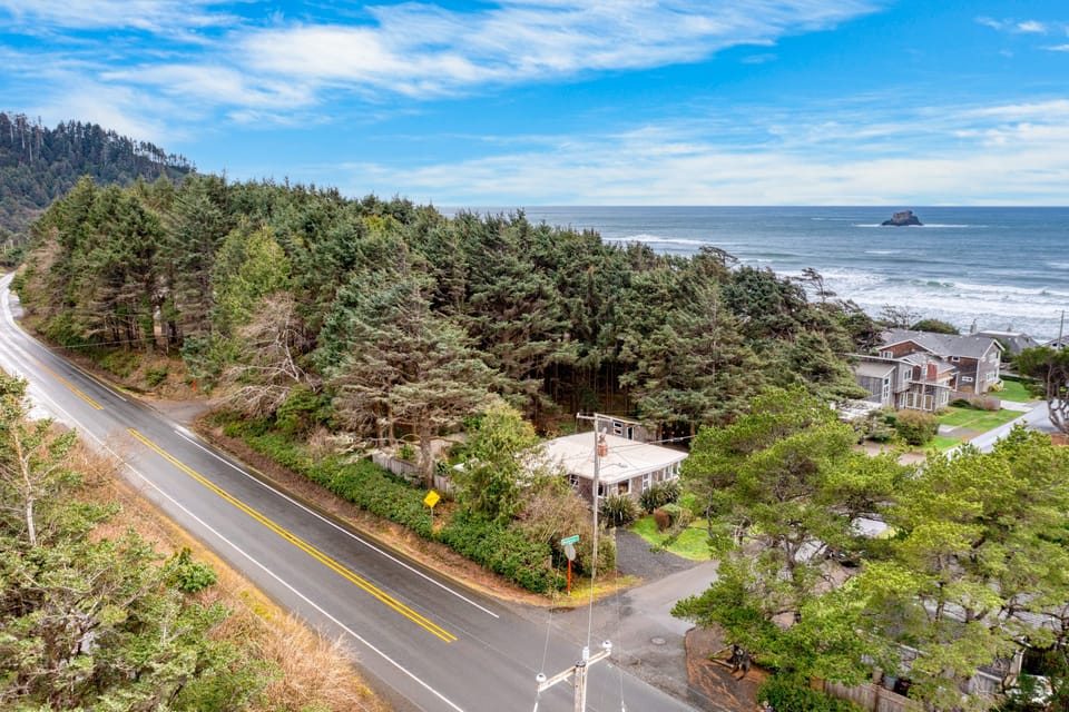 Beachside neighborhood.