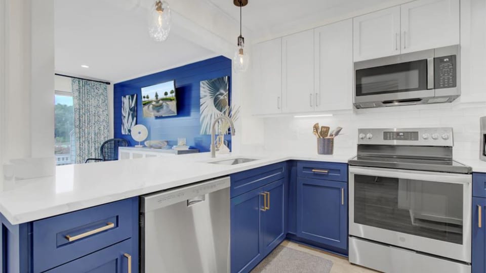 Kitchen area.