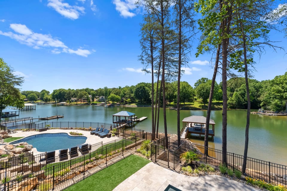 Two docks for guests use, one at each house!