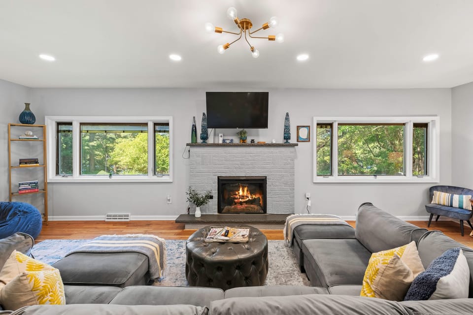 Living room - cozy retreat