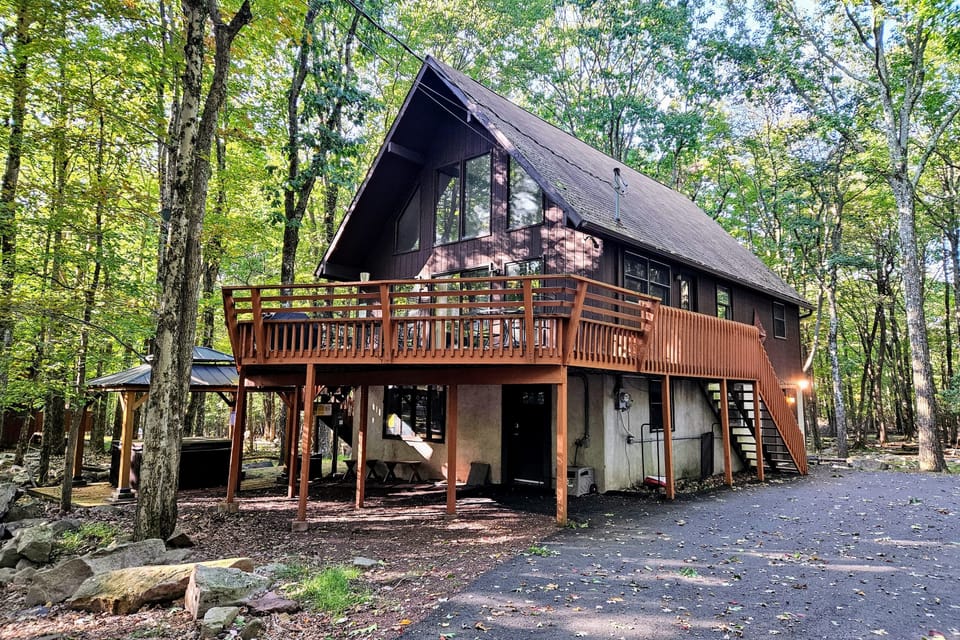 Escape to the woods.