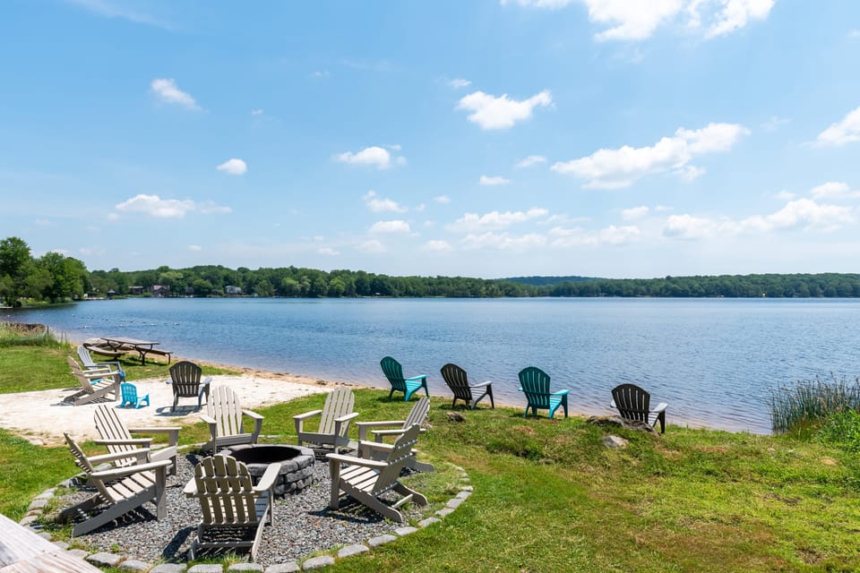 Hot tub with a view!