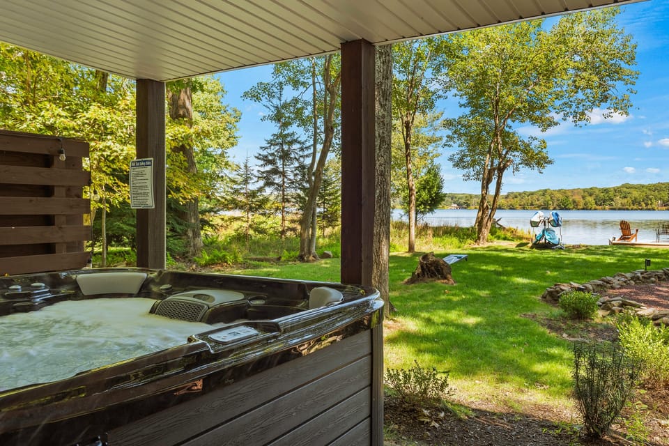 Hot tub.