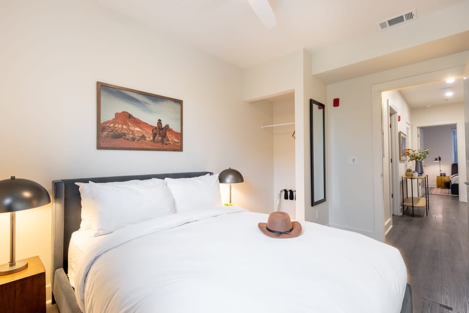 Three comfortable bedrooms.