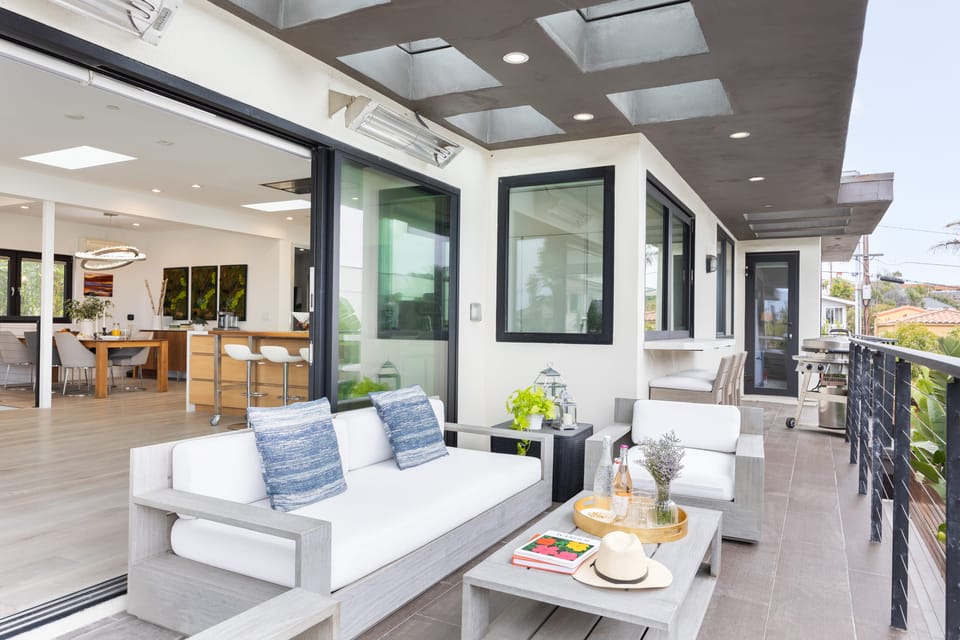 A seamless blend of indoor and outdoor living spaces.