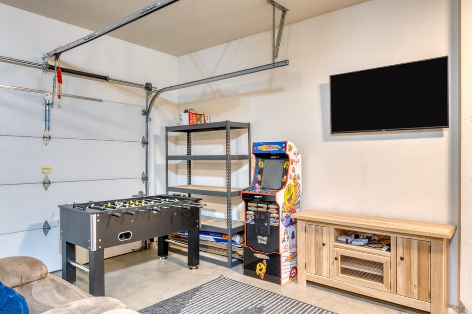 Entertainment hub.