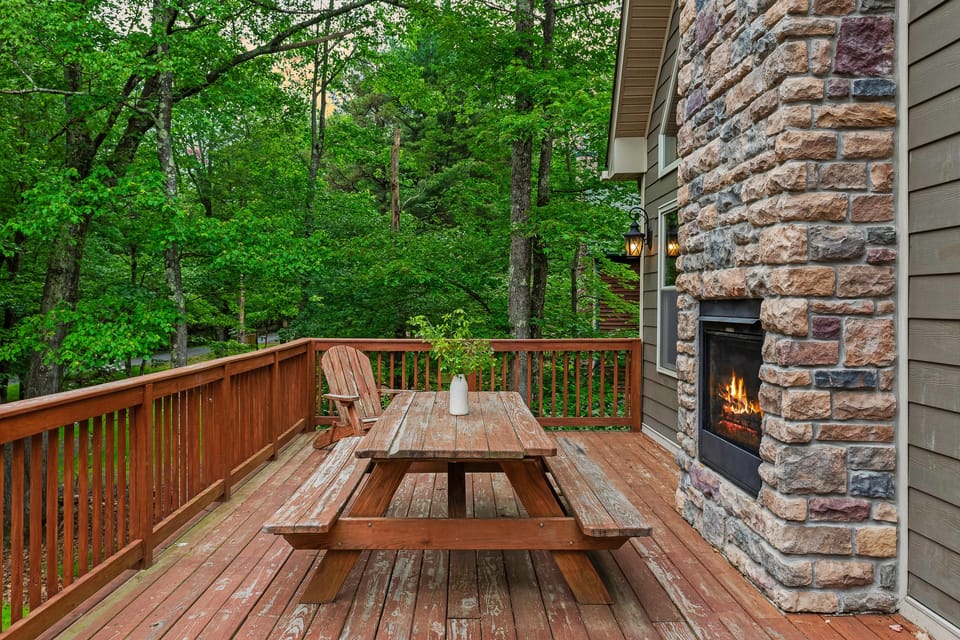 Enjoy endless laughs and conversations in our inviting outdoor seating area.