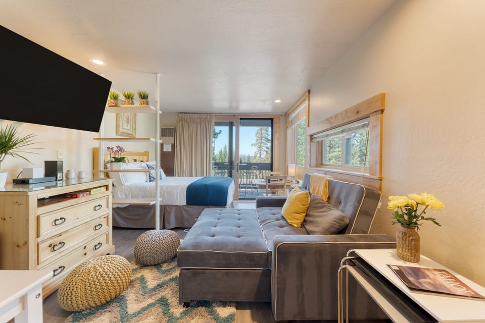 Studio-style living.