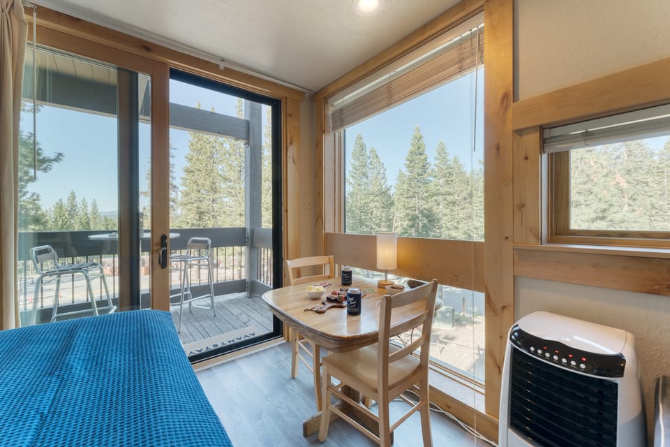 Large windows and tons of natural light.