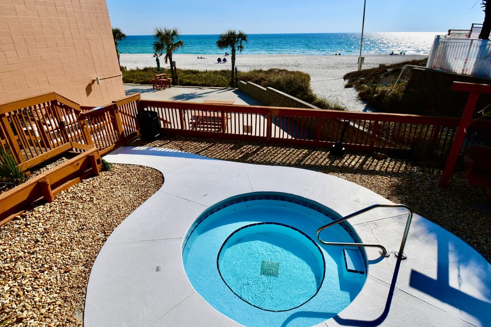 Hot tub.