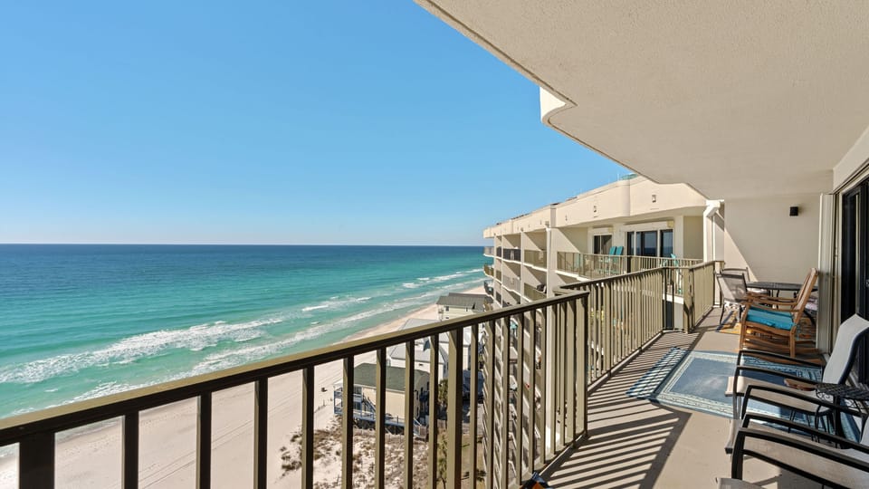 Ocean views from the balcony.
