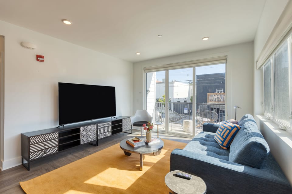 Relax in style with a living room that feels like home.