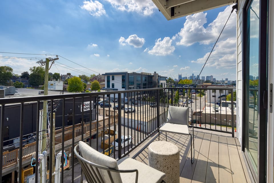 Chill out on your private balcony.