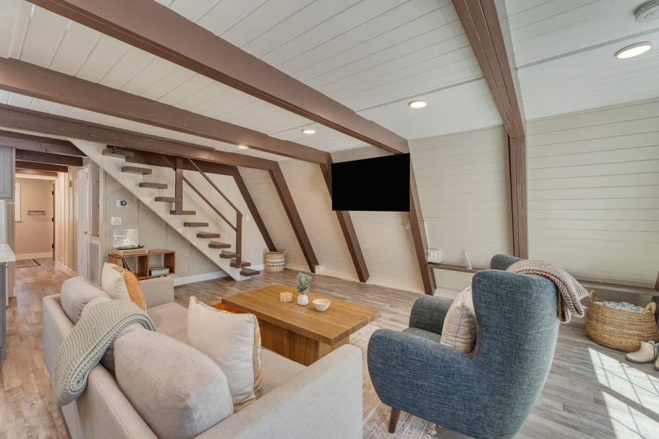 Spacious living area.