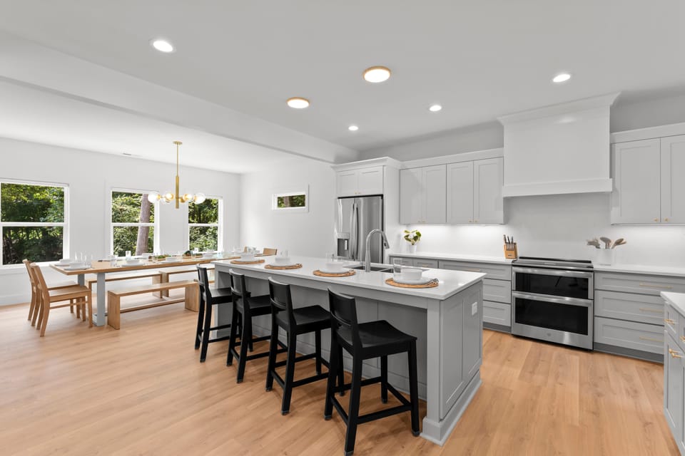 New kitchen with all new appliances.