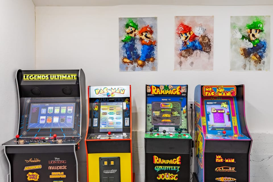 Arcade games - fun for all ages!