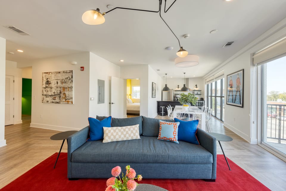 Bold design and modern amenities for a memorable stay.