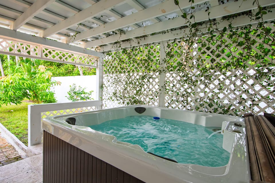Hot tub.
