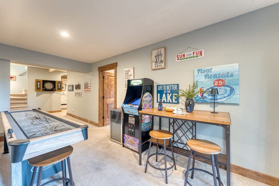 Bathroom 1 offers a shower.