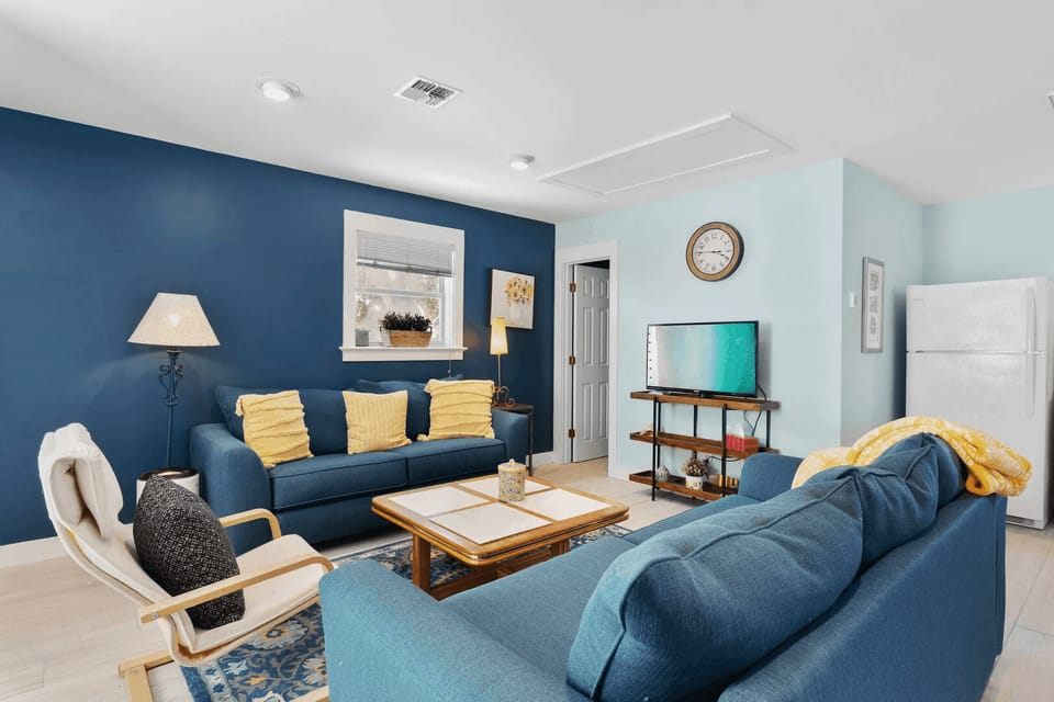 Charming living room decor.
