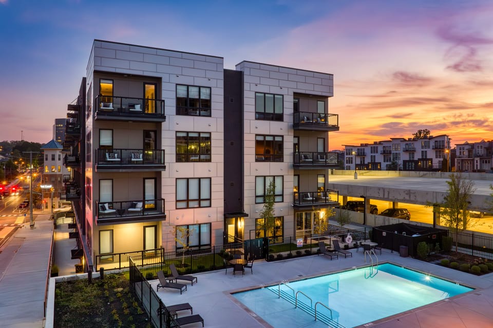Access to the building's pool and fitness center.
