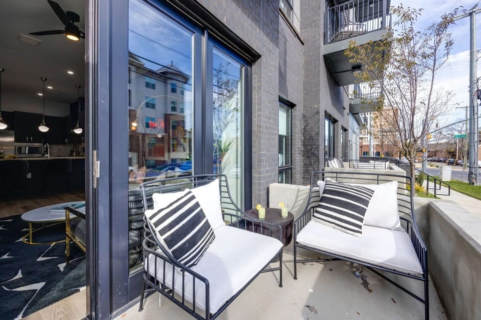 Sleep sofa in the living room.