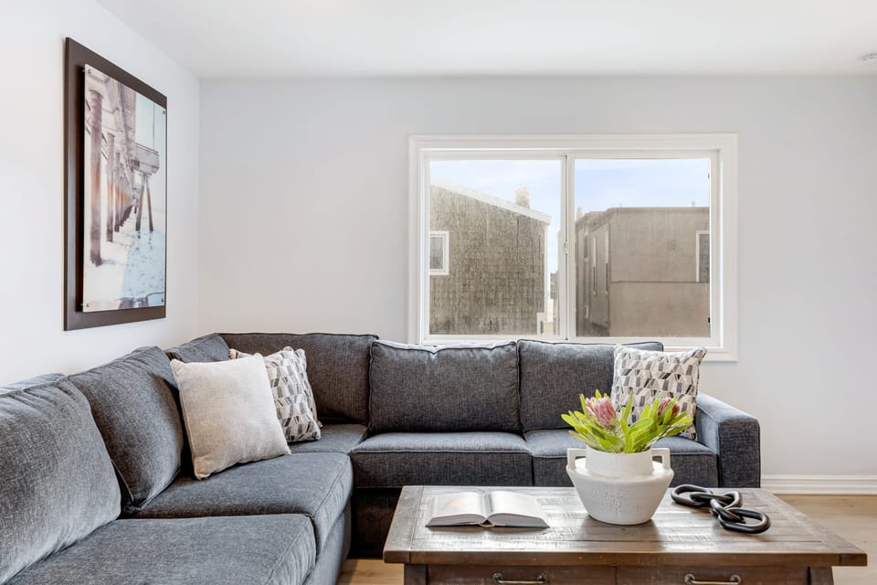 Warm vibes, soft seating