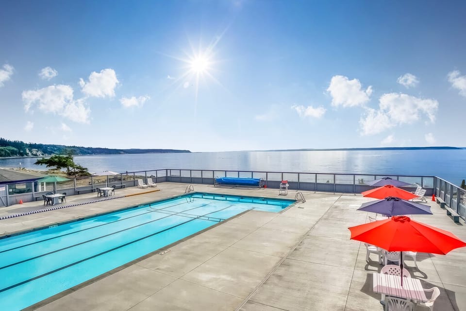 Communal pool.