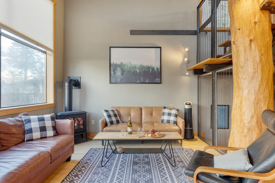 Cozy living area.