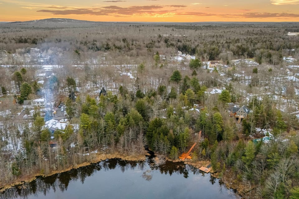 Waterfront property.