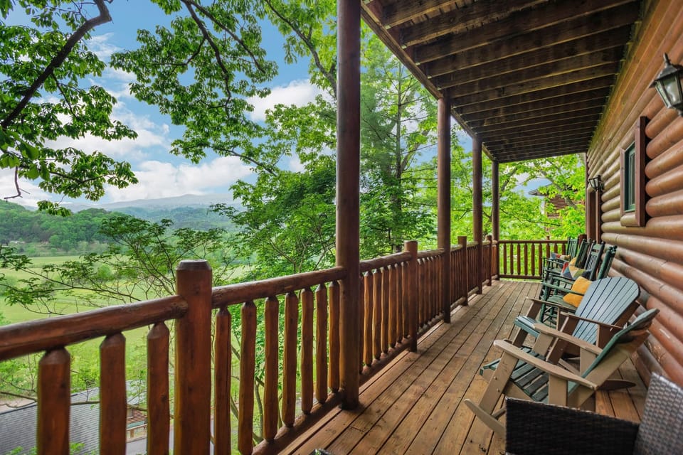 Bask in the beauty of the mountain views.