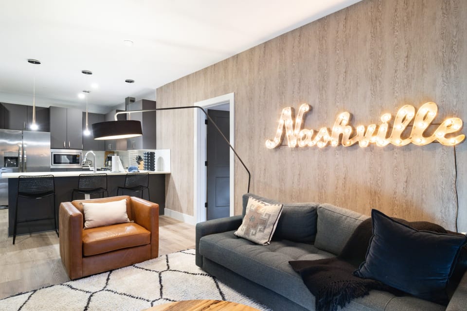 Nashville-inspired design.