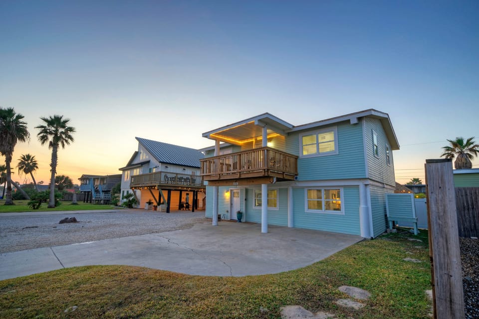 Spacious home designed for a group.