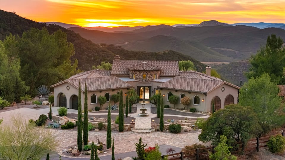 Mountainside retreat.