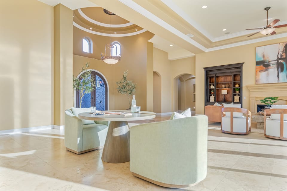 Bathed in abundant natural light!