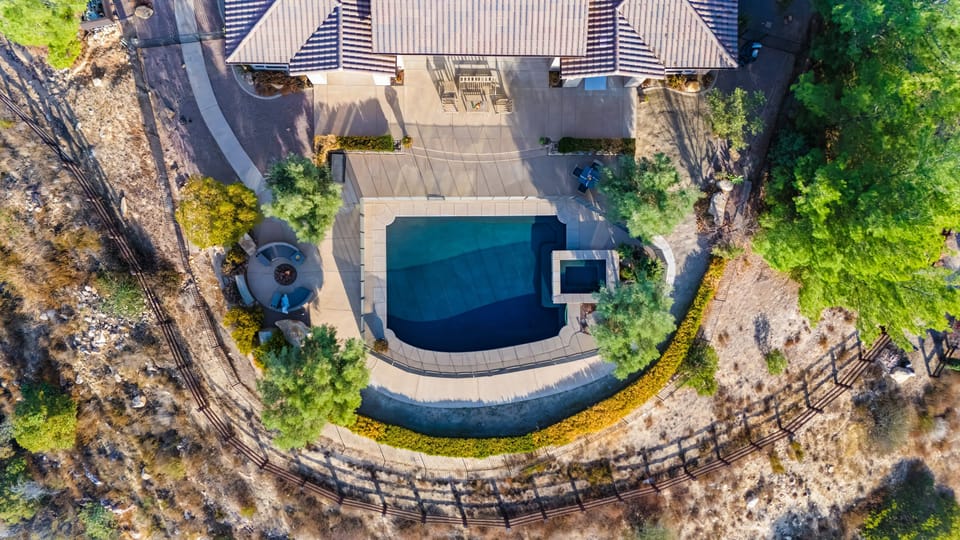 Stunning aerial view of your ultimate desert escape!