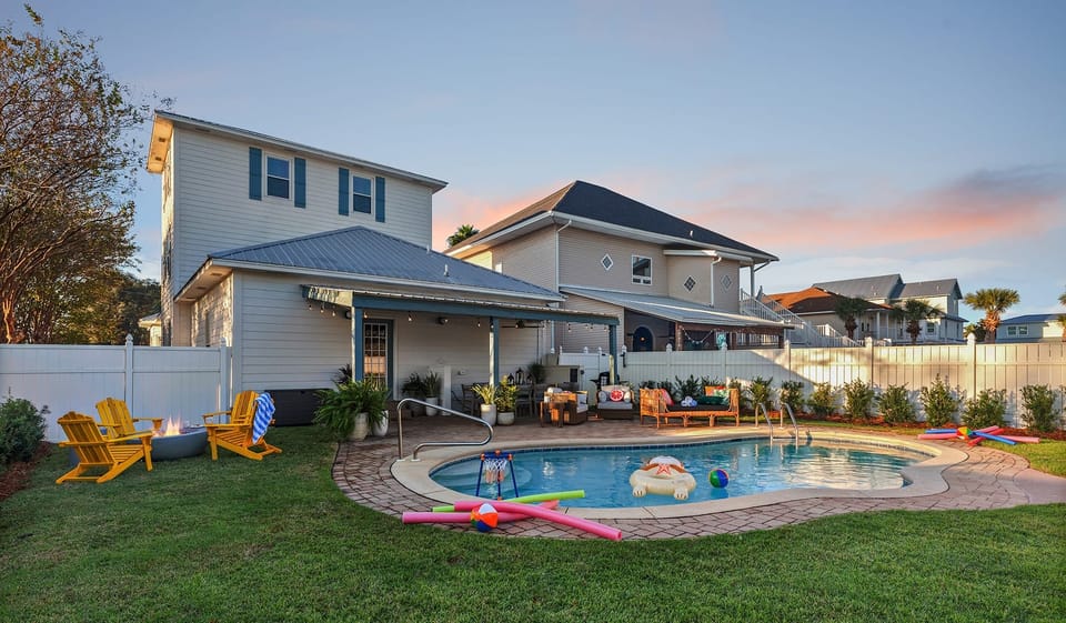 Your very own backyard oasis.