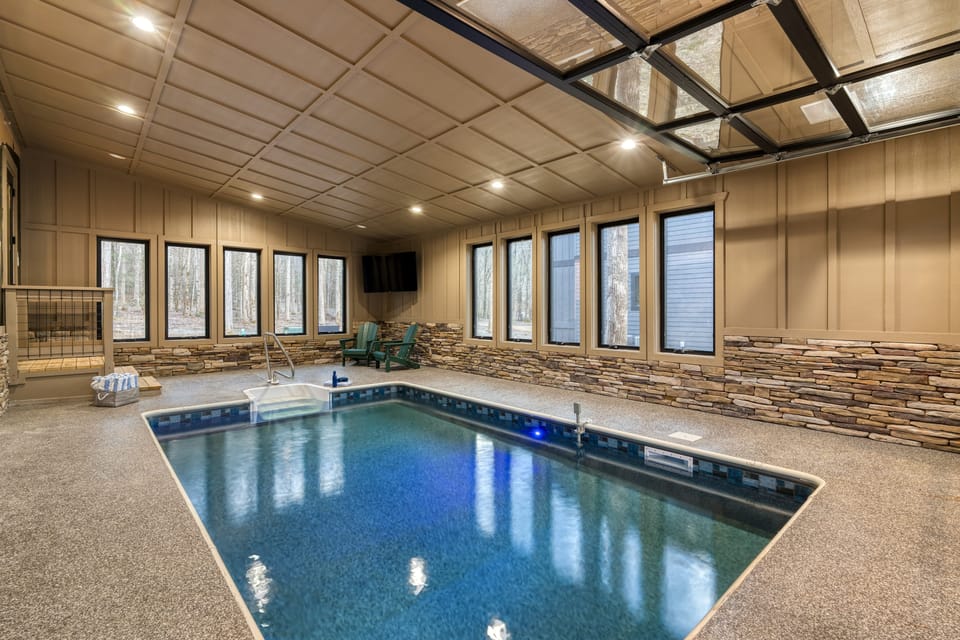 Indoor pool.