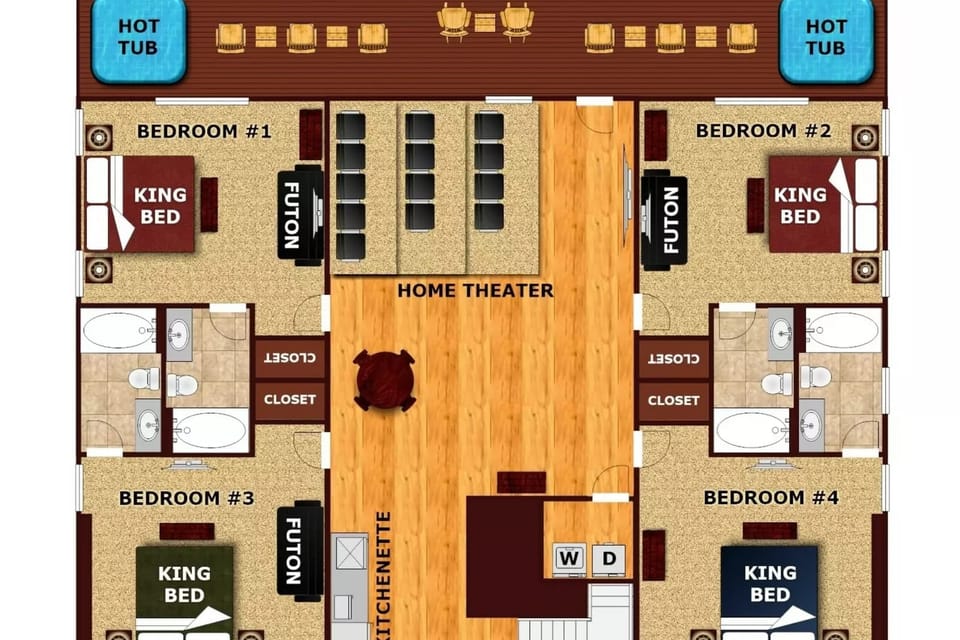Floorplan. (A View For All Seasons)