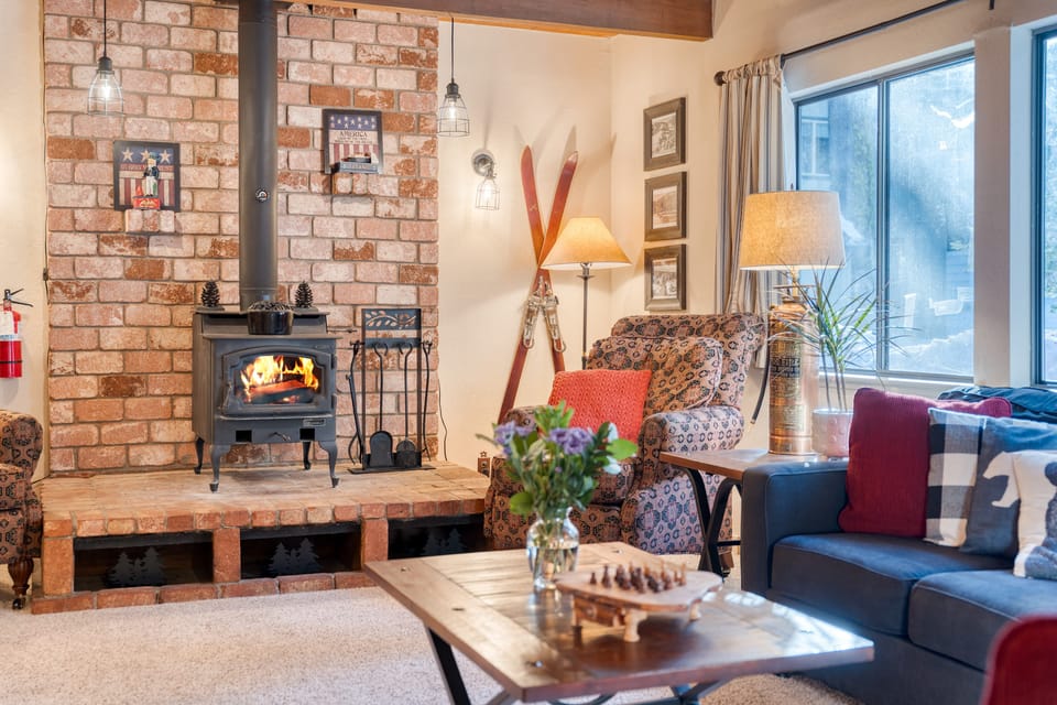 Cozy cabin vibes in one of the most beautiful locations around.