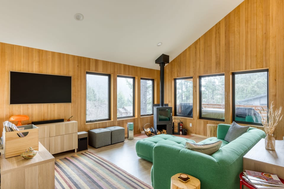 Cozy living space.