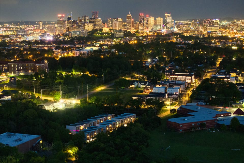 Contemporary design meets Nashville skyline