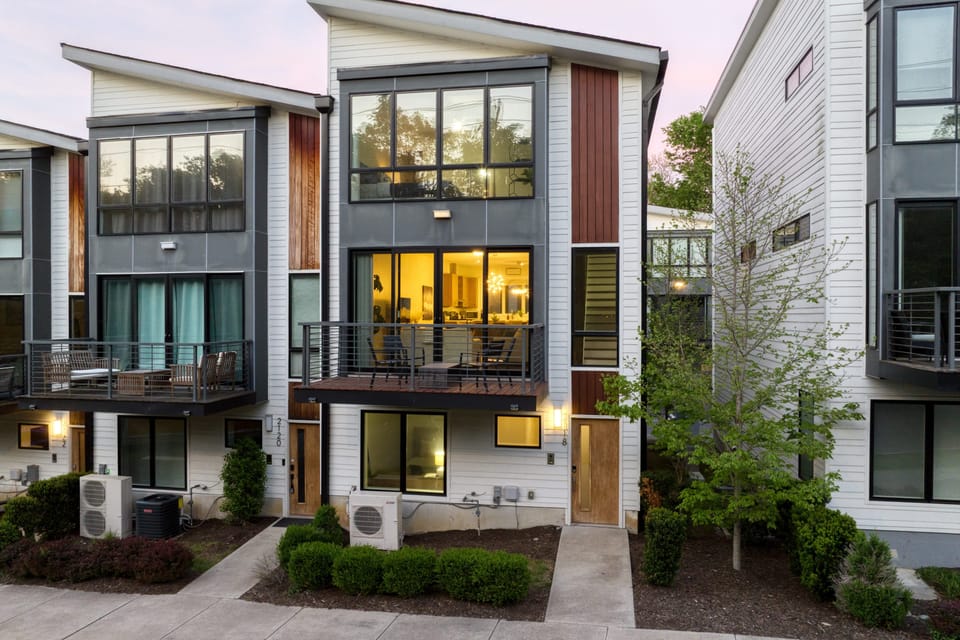 Strong lines, welcoming presence