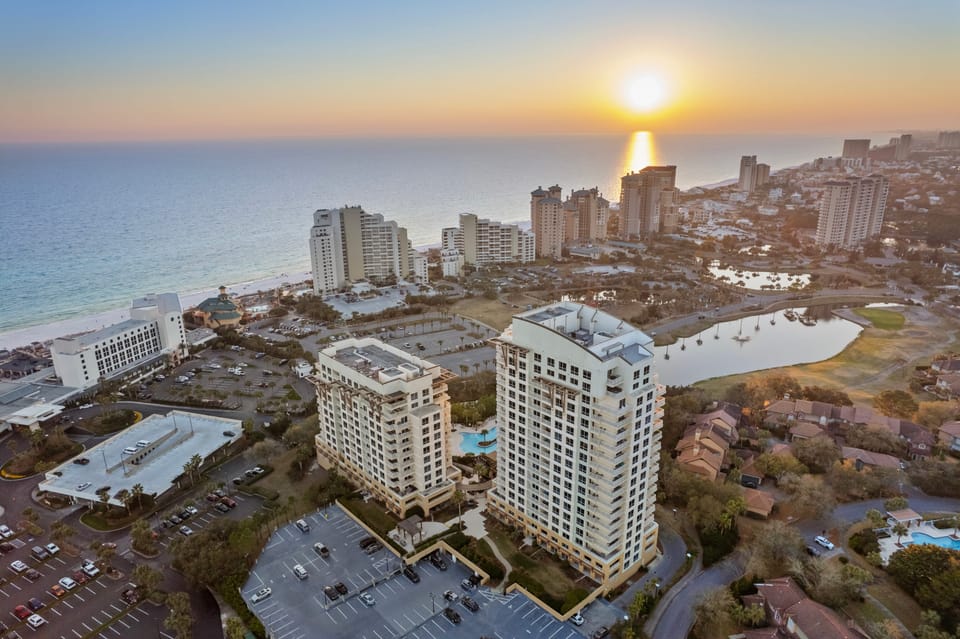 Golden hour in San Destin – where the sun sets and the magic begins.