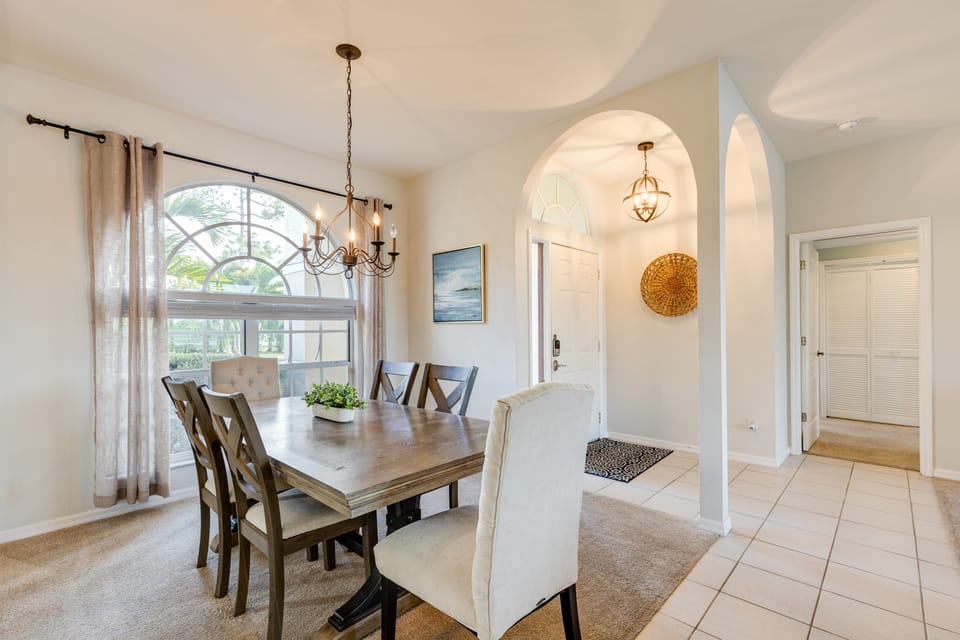 Dining area.