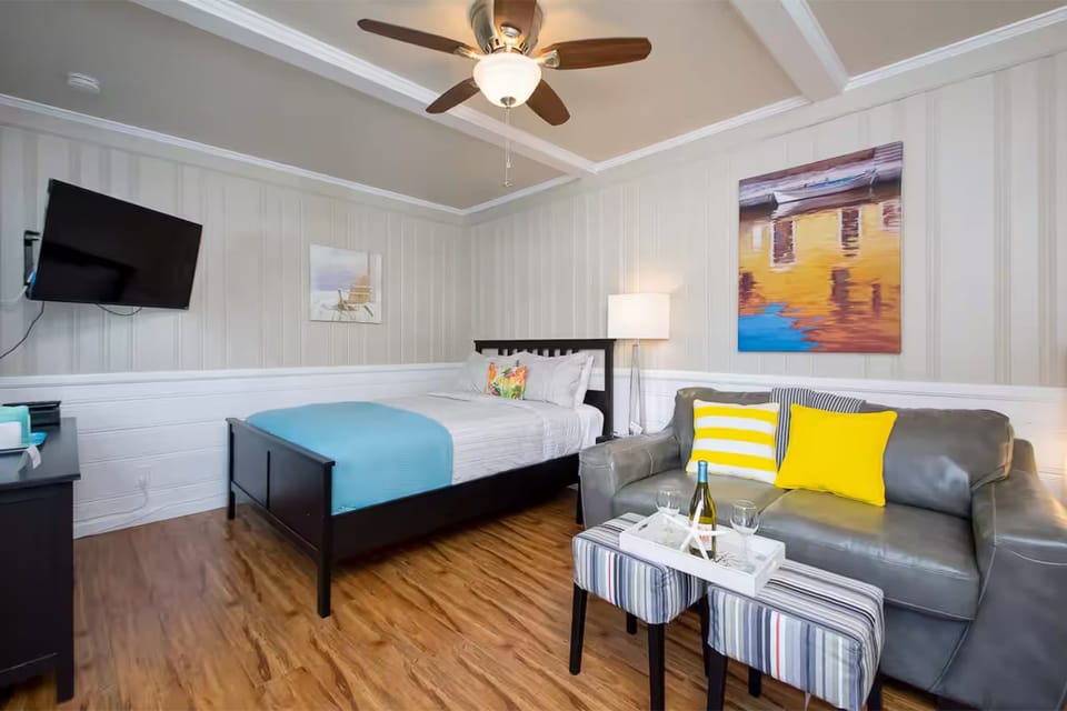 Catch up on your favorite TV shows from the comfort of your bed.