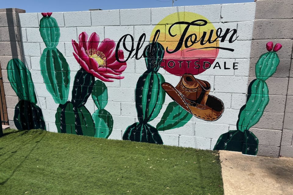 Colorful mural by the pool adds a vibrant, artistic touch to your outdoor oasis.