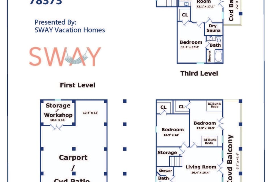 Floor plan. (Blue Crush)
